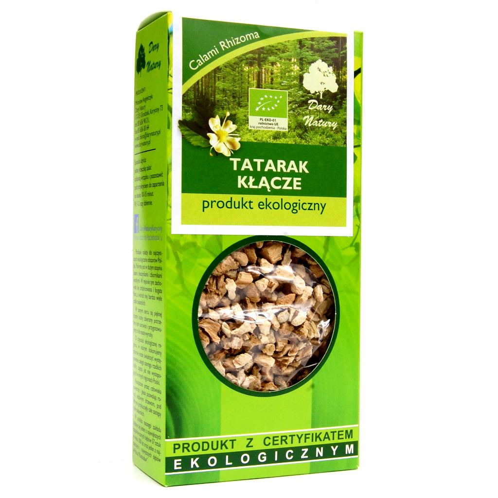 HERBATKA Z KŁĄCZA TATARAKU BIO 50 g - DARY NATURY-0