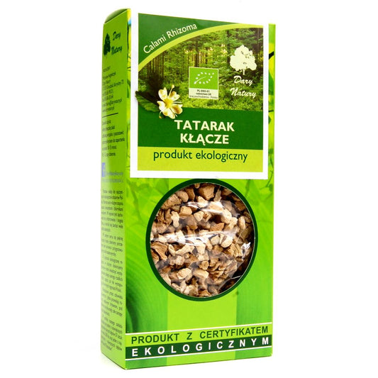 HERBATKA Z KŁĄCZA TATARAKU BIO 50 g - DARY NATURY-0