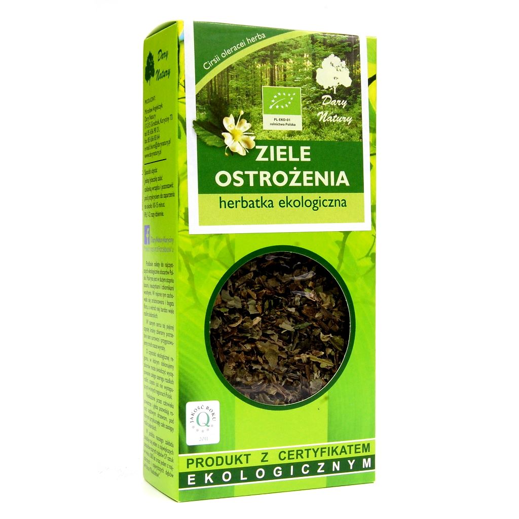 HERBATKA ZIELE OSTROŻENIA BIO 25 g - DARY NATURY-0