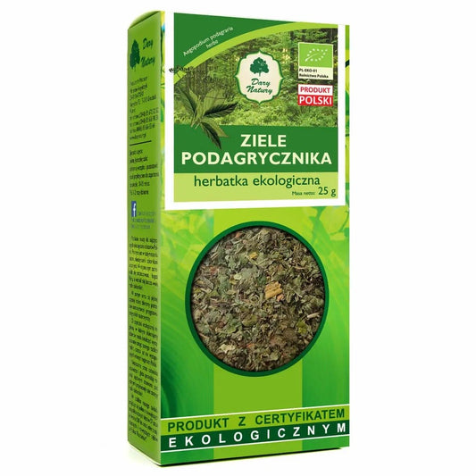 HERBATKA ZIELE PODAGRYCZNIKA BIO 25 g - DARY NATURY-0