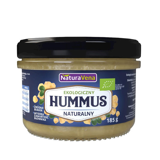 HUMMUS NATURALNY BIO 185 g - NATURAVENA-0