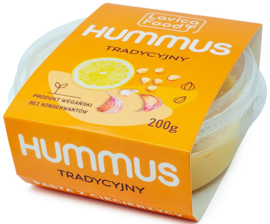 HUMMUS TRADYCYJNY 200 g - LAVICA FOOD-0