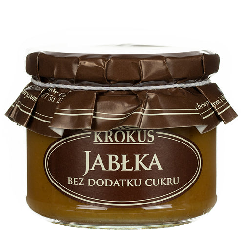 JABŁKA BEZ DODATKU CUKRU 310 g - KROKUS-0