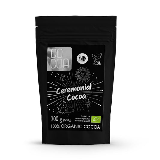 KAKAO CEREMONIALNE BIO (4 x 50 g) 200 g - COCOA-0