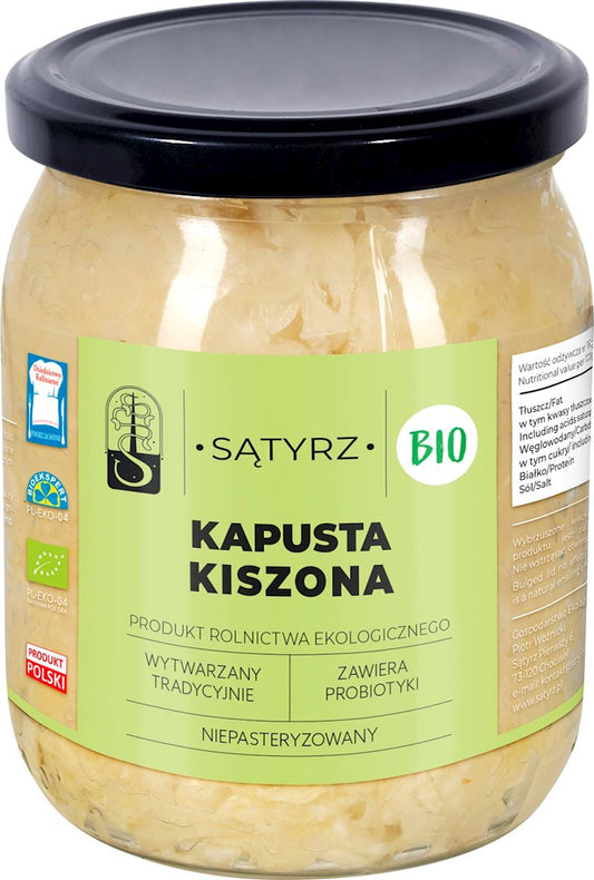 KAPUSTA KISZONA BIO 450 g  - SĄTYRZ-0