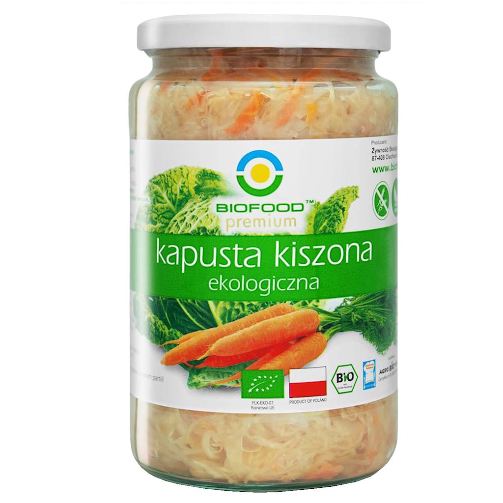 KAPUSTA KISZONA Z MARCHEWKĄ BEZGLUTENOWA BIO 700 g (550 g) - BIO FOOD-0