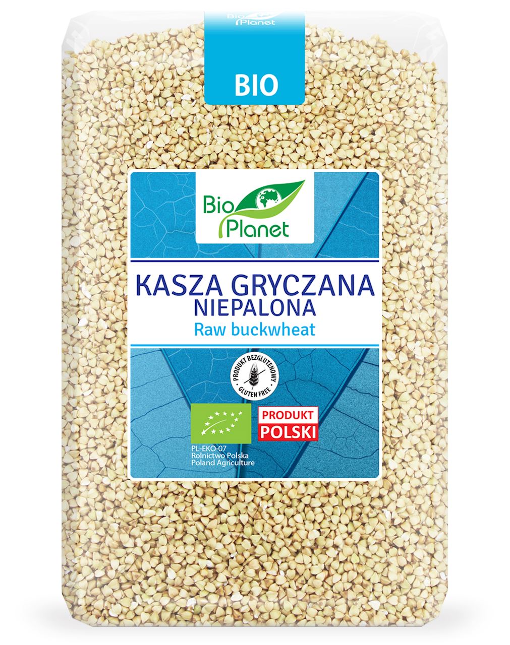 KASZA GRYCZANA NIEPALONA BEZGLUTENOWA BIO 2 kg - BIO PLANET-0