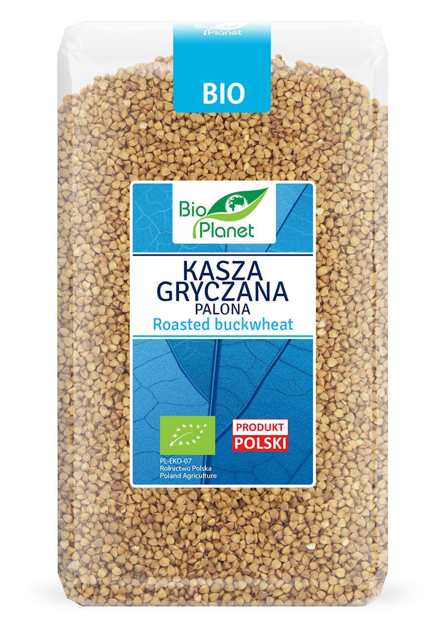 KASZA GRYCZANA PALONA BIO 1 kg - BIO PLANET-0