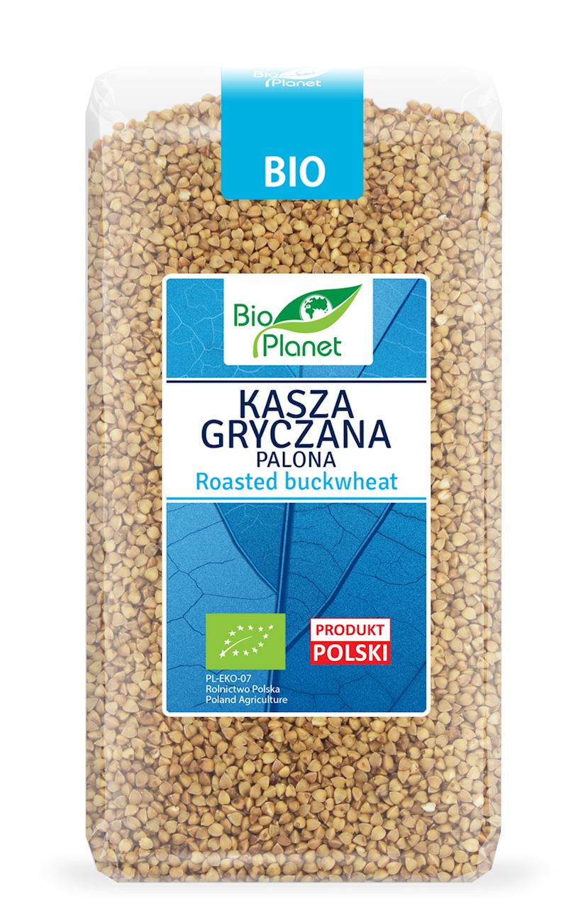 KASZA GRYCZANA PALONA BIO 500 g - BIO PLANET-0