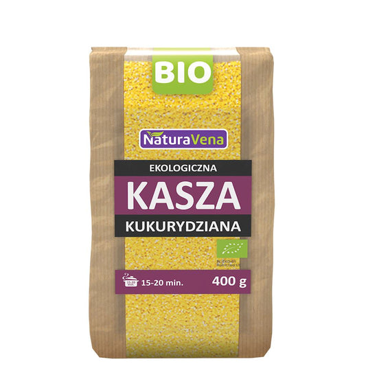 KASZA KUKURYDZIANA BIO 400 g - NATURAVENA-0