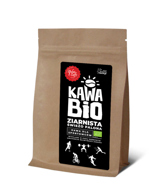 KAWA ZIARNISTA ARABICA/ROBUSTA DLA SPORTOWCÓW BIO 250 g - QUBA CAFFE-0