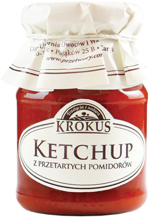 KETCHUP BEZGLUTENOWY 180 g - KROKUS-0