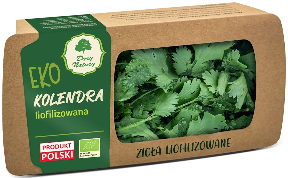 KOLENDRA LIOFILIZOWANA BEZGLUTENOWA BIO 5 g - DARY NATURY-0