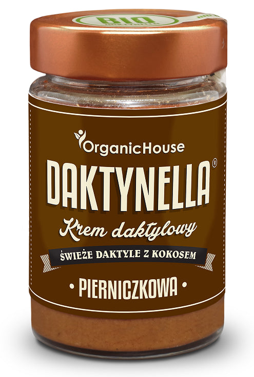 KREM KOKOSOWO - DAKTYLOWY PIERNICZKOWY BEZGLUTENOWY BIO 190 g - ORGANIC HOUSE (DAKTYNELLA)-0