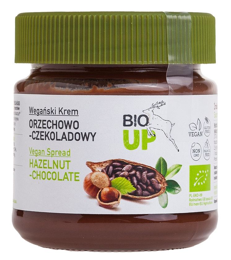 KREM ORZECHOWO - CZEKOLADOWY BEZGLUTENOWY BIO 190 g - ME GUSTO (BIO UP)-0