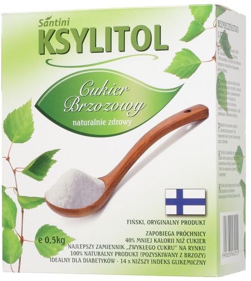 KSYLITOL 500 g - SANTINI (FINLANDIA)-0