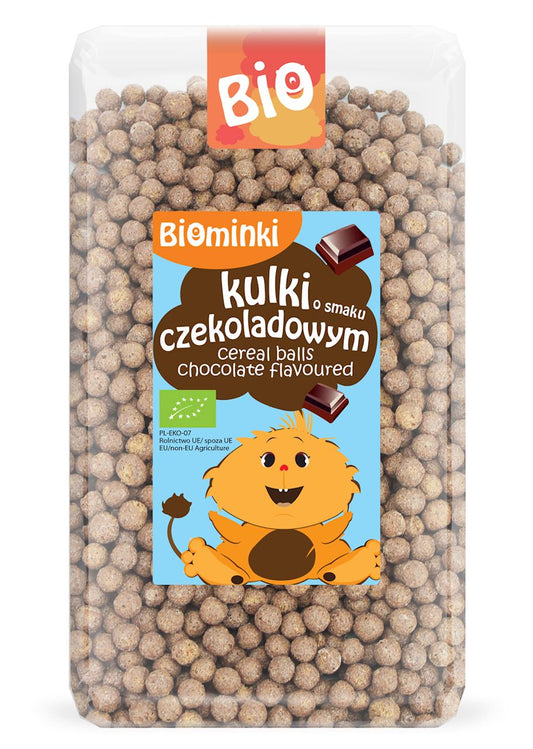 KULKI O SMAKU CZEKOLADOWYM BIO 300 g - BIOMINKI-0