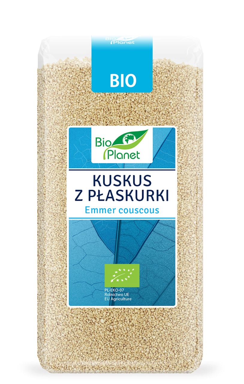 KUSKUS Z PŁASKURKI BIO 400 g - BIO PLANET-0