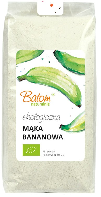 MĄKA BANANOWA BIO 500 g - BATOM-0