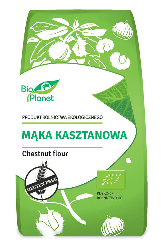 MĄKA KASZTANOWA BEZGLUTENOWA BIO 250 g - BIO PLANET-0