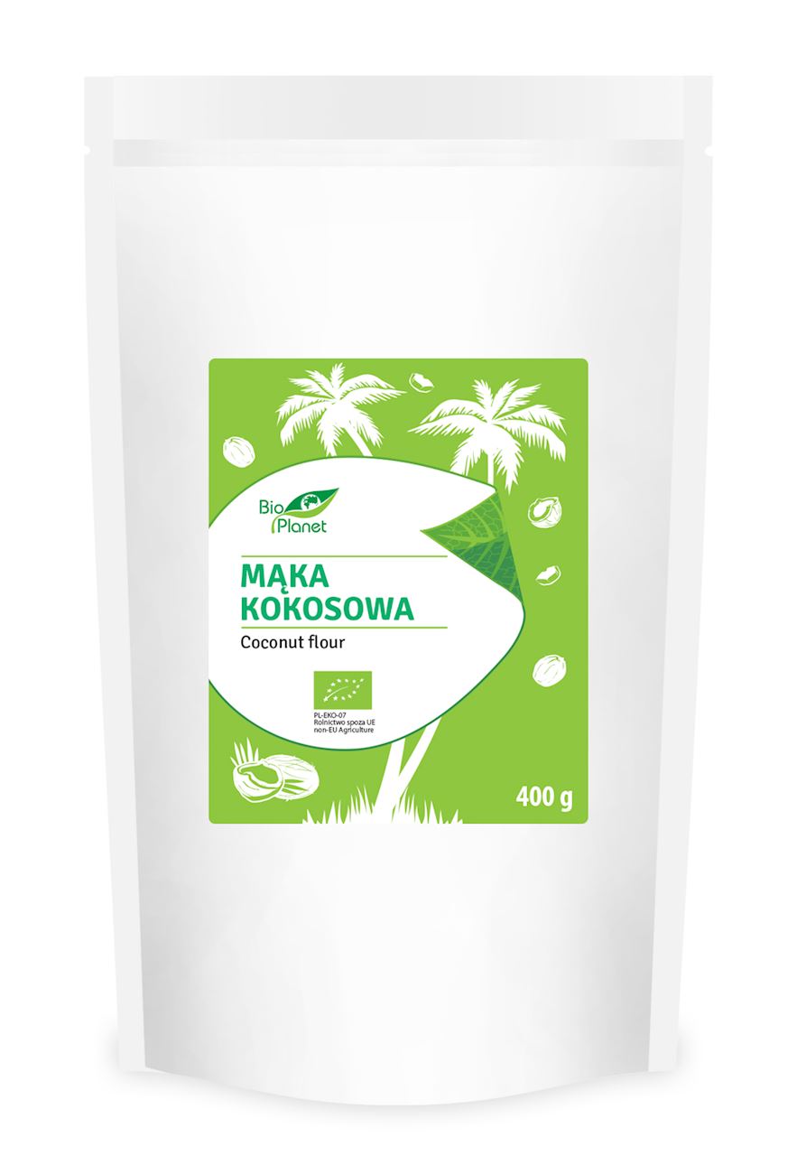 MĄKA KOKOSOWA BIO 400 g - BIO PLANET-0