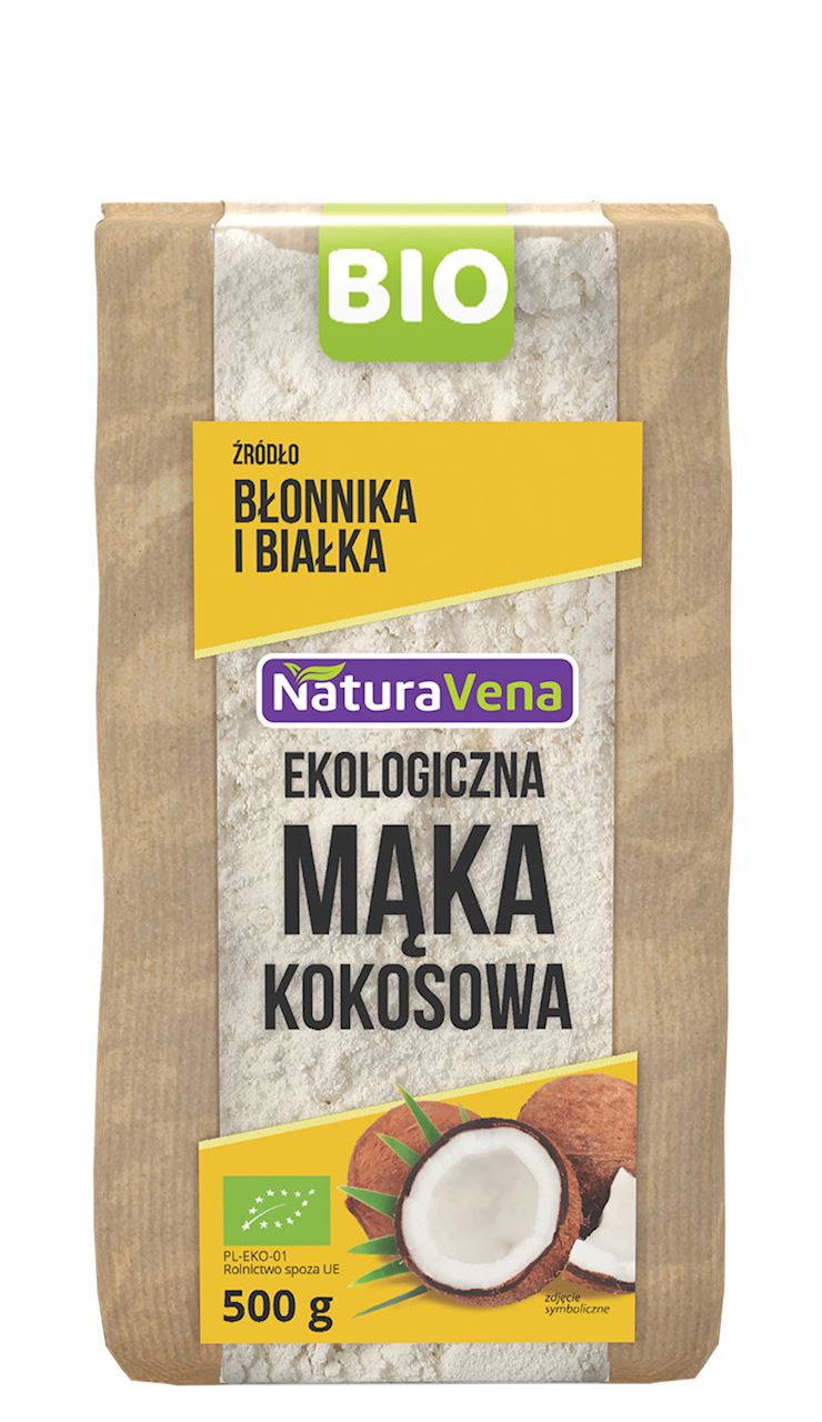 MĄKA KOKOSOWA BIO 500 g - NATURAVENA-0