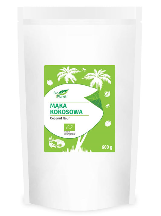 MĄKA KOKOSOWA BIO 600 g - BIO PLANET-0