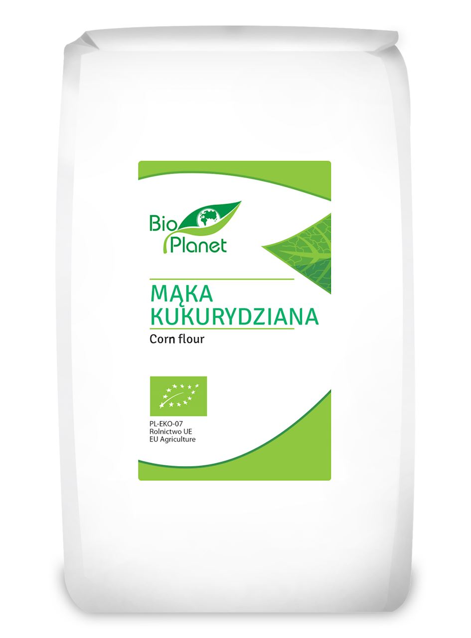 MĄKA KUKURYDZIANA BIO 1 kg - BIO PLANET-0