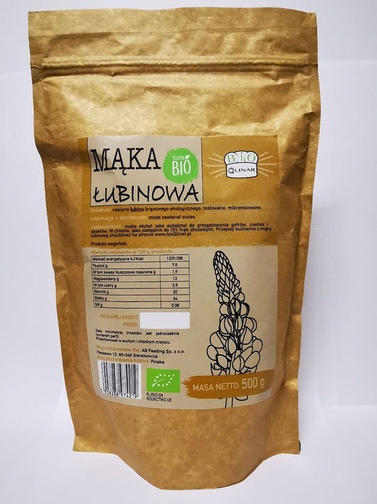 MĄKA ŁUBINOWA BIO 500 g - BIO QLINAR-0