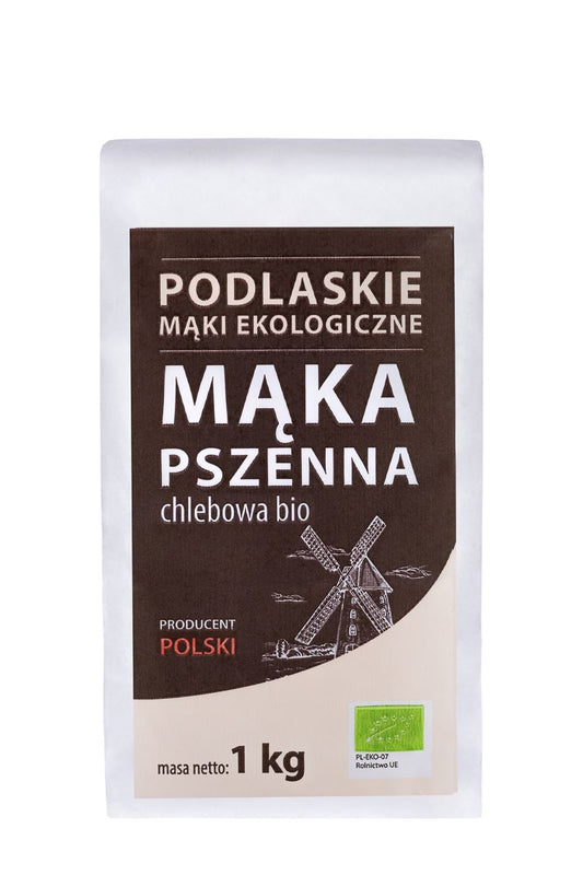 MĄKA PSZENNA CHLEBOWA BIO 1 kg - BIO LIFE (MĄKI PODLASKIE)-0