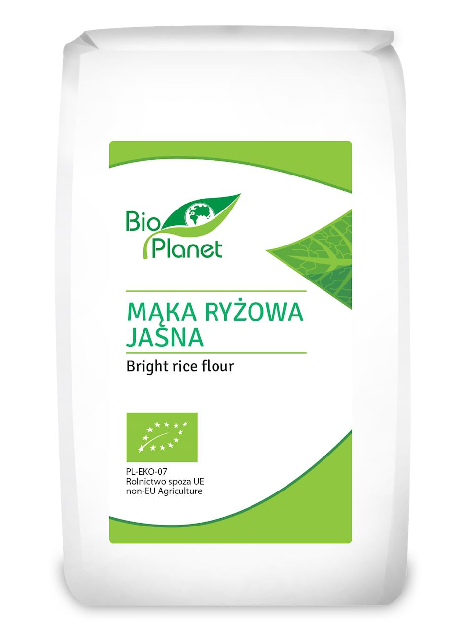 MĄKA RYŻOWA JASNA BIO 500 g - BIO PLANET-0