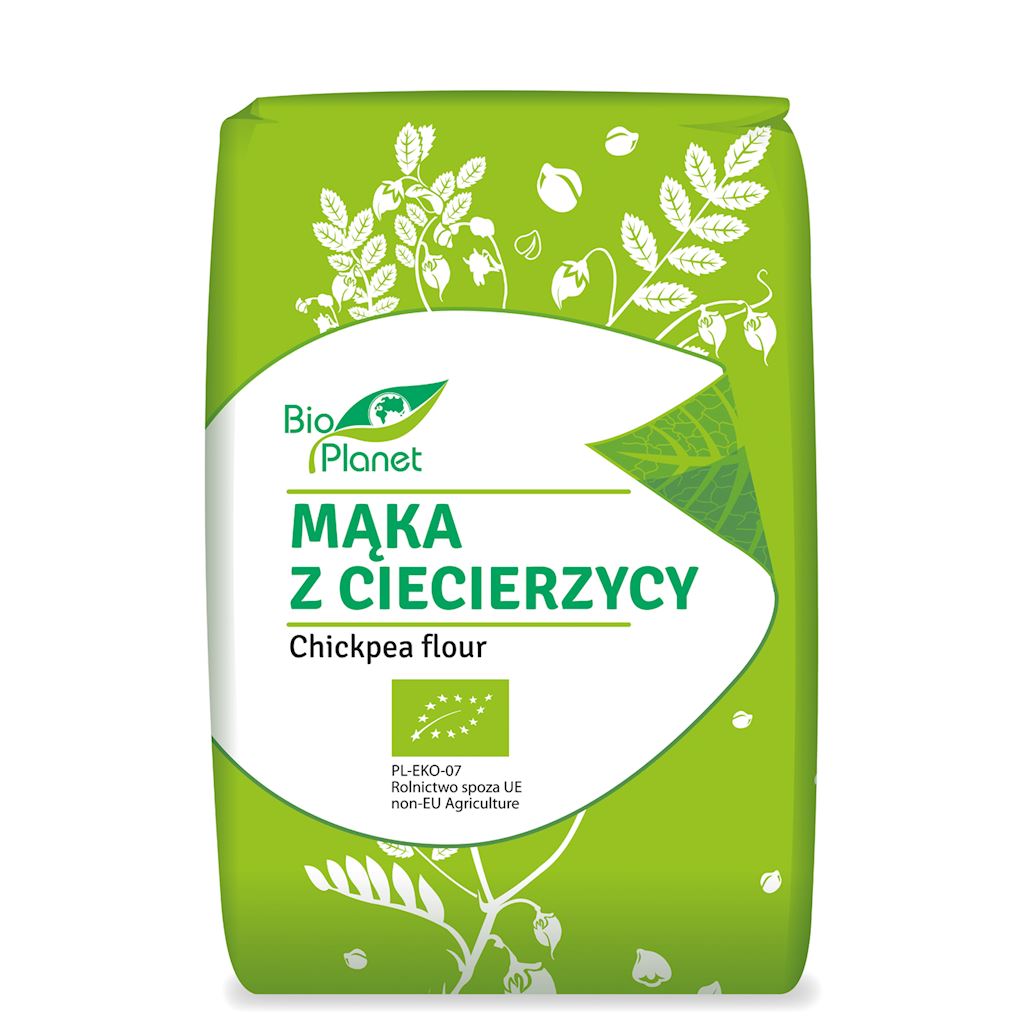 MĄKA Z CIECIERZYCY BIO 400 g - BIO PLANET-0