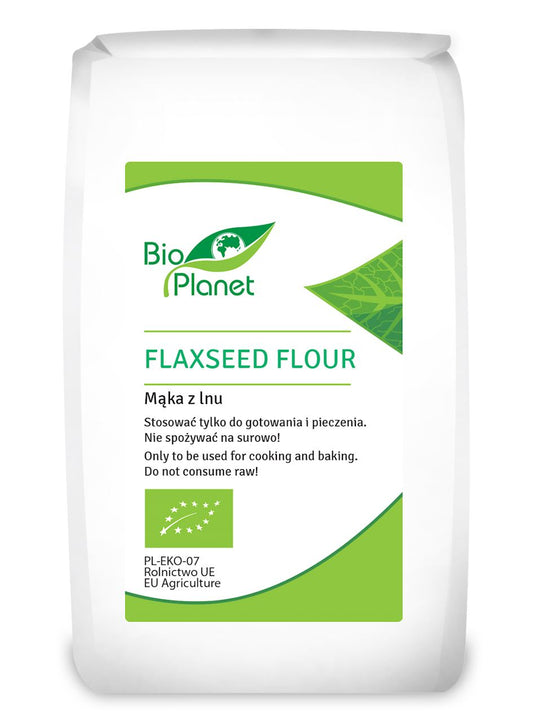 MĄKA Z LNU BIO 400 g - BIO PLANET-0