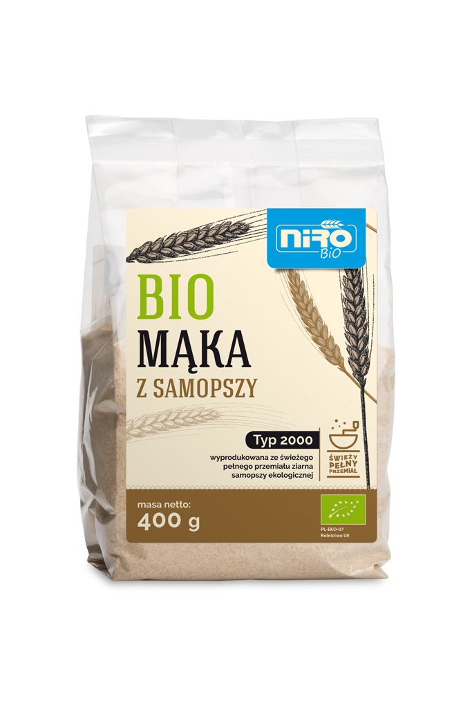 MĄKA Z SAMOPSZY BIO 400 g - NIRO-0