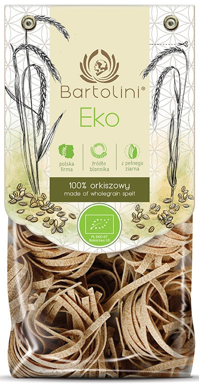 MAKARON (ORKISZOWY RAZOWY) GNIAZDA BIO 250 g - BARTOLINI-0