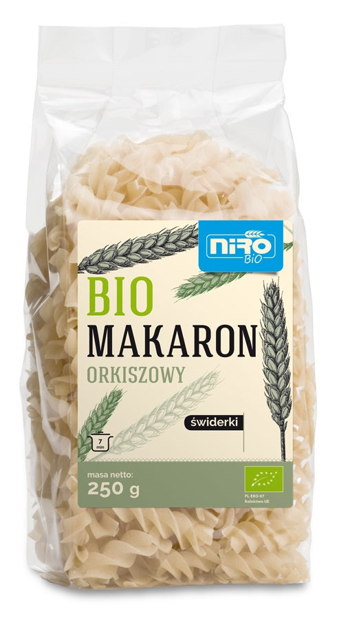 MAKARON (ORKISZOWY) ŚWIDERKI BIO 250 g - NIRO-0