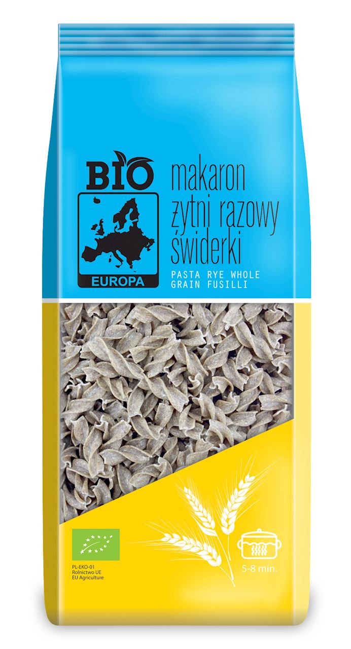 MAKARON (ŻYTNI RAZOWY) ŚWIDERKI BIO 400 g - BIO PLANET-0