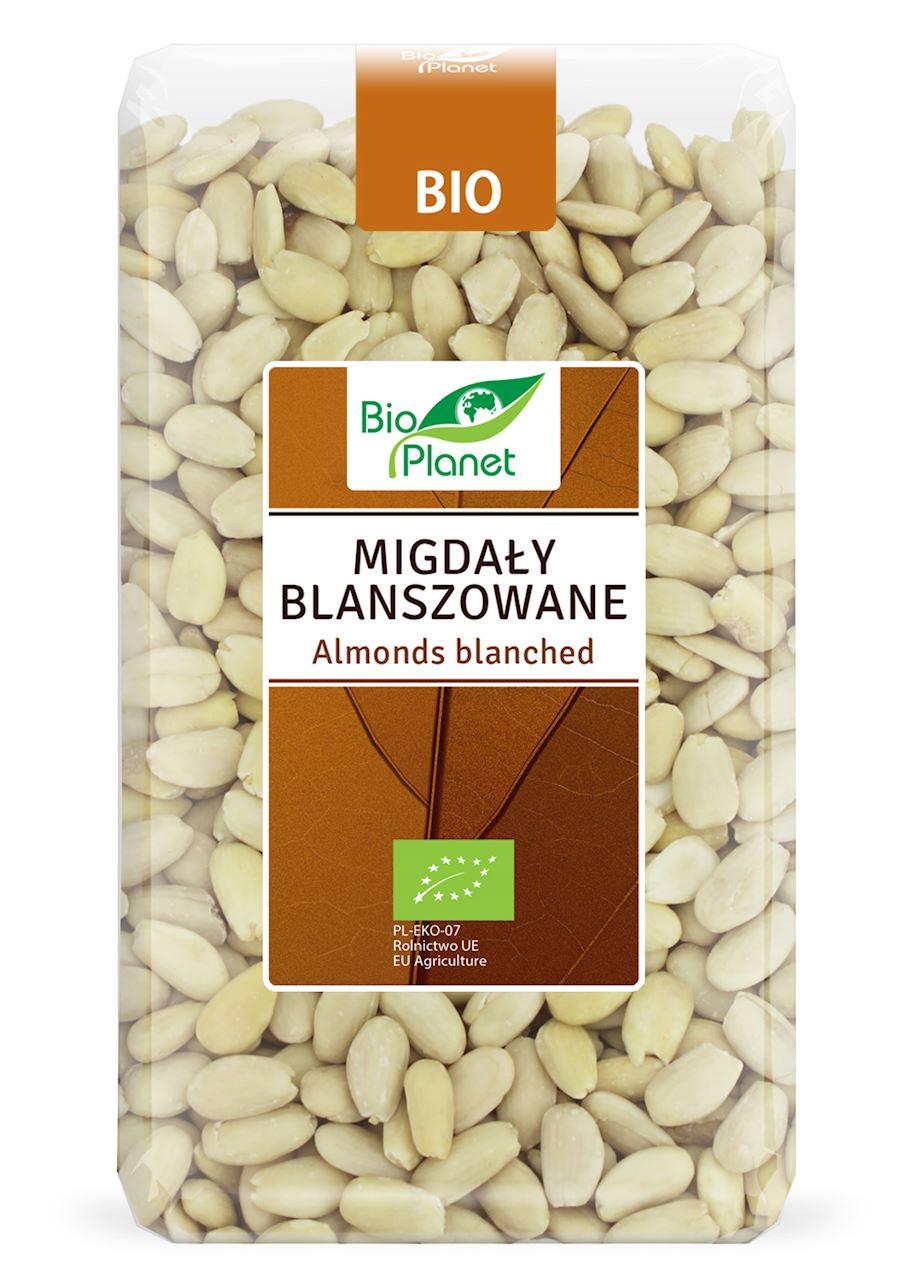 MIGDAŁY BLANSZOWANE BIO 1 kg - BIO PLANET-0