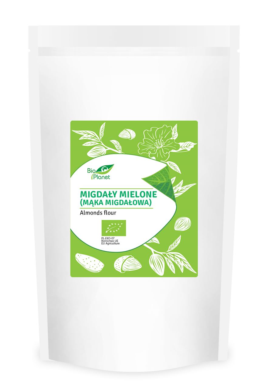 MIGDAŁY MIELONE (MĄKA MIGDAŁOWA) BIO 250 g - BIO PLANET-0