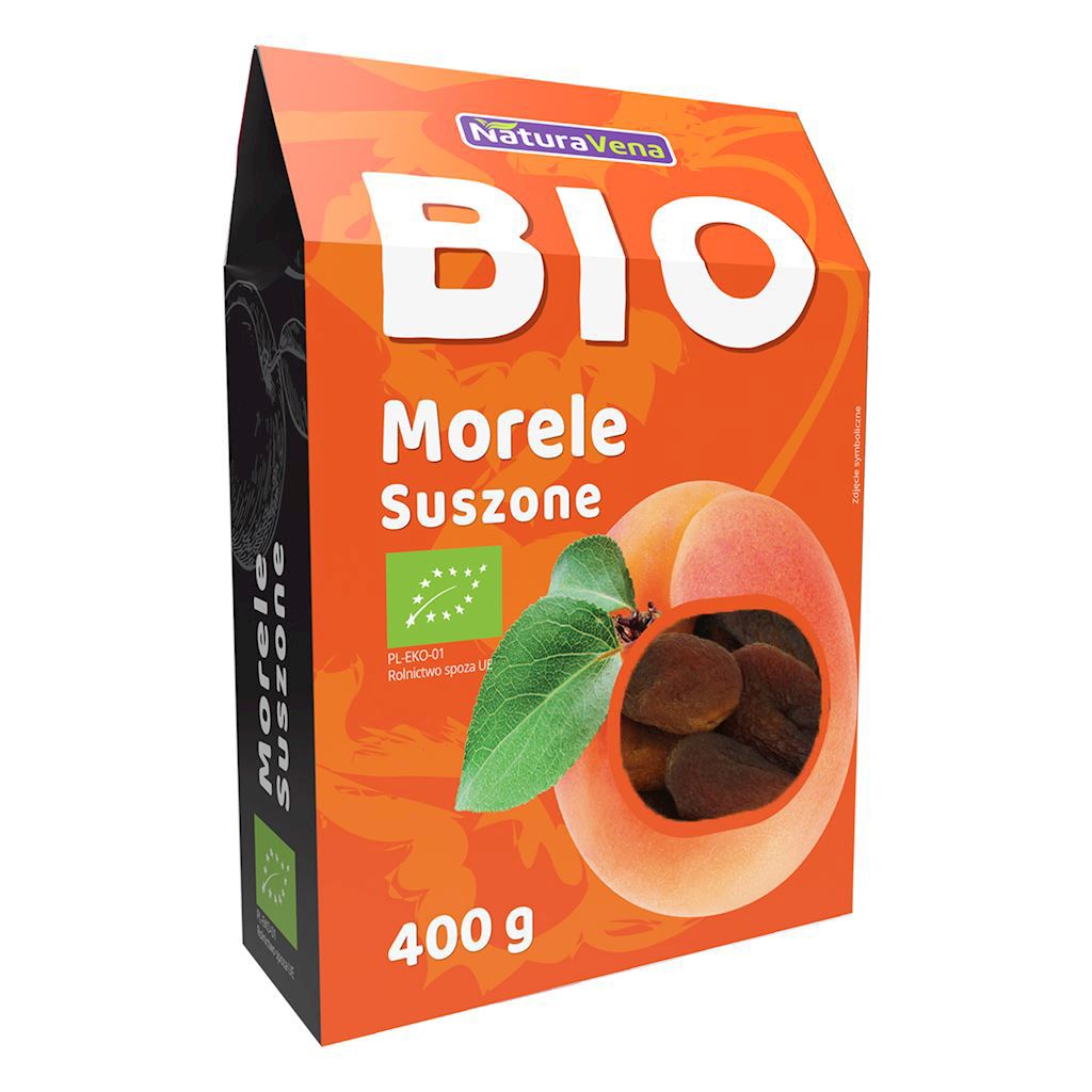 MORELE SUSZONE BIO 400 g - NATURAVENA-0