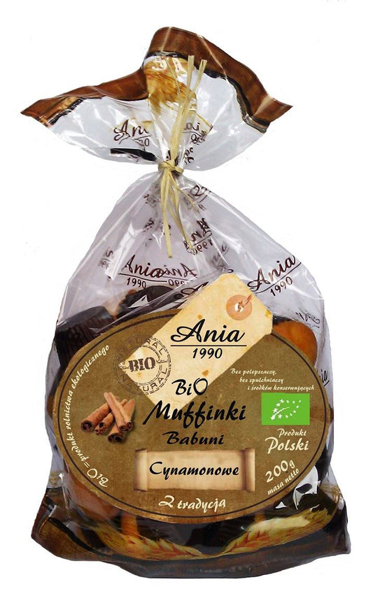 MUFFINKI BABUNI CYNAMONOWE BIO 200 g - BIO ANIA-0