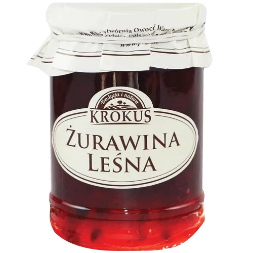 MUS Z ŻURAWINY LEŚNEJ 310 g - KROKUS-0