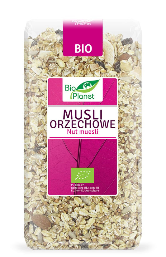 MUSLI ORZECHOWE BIO 300 g - BIO PLANET-0