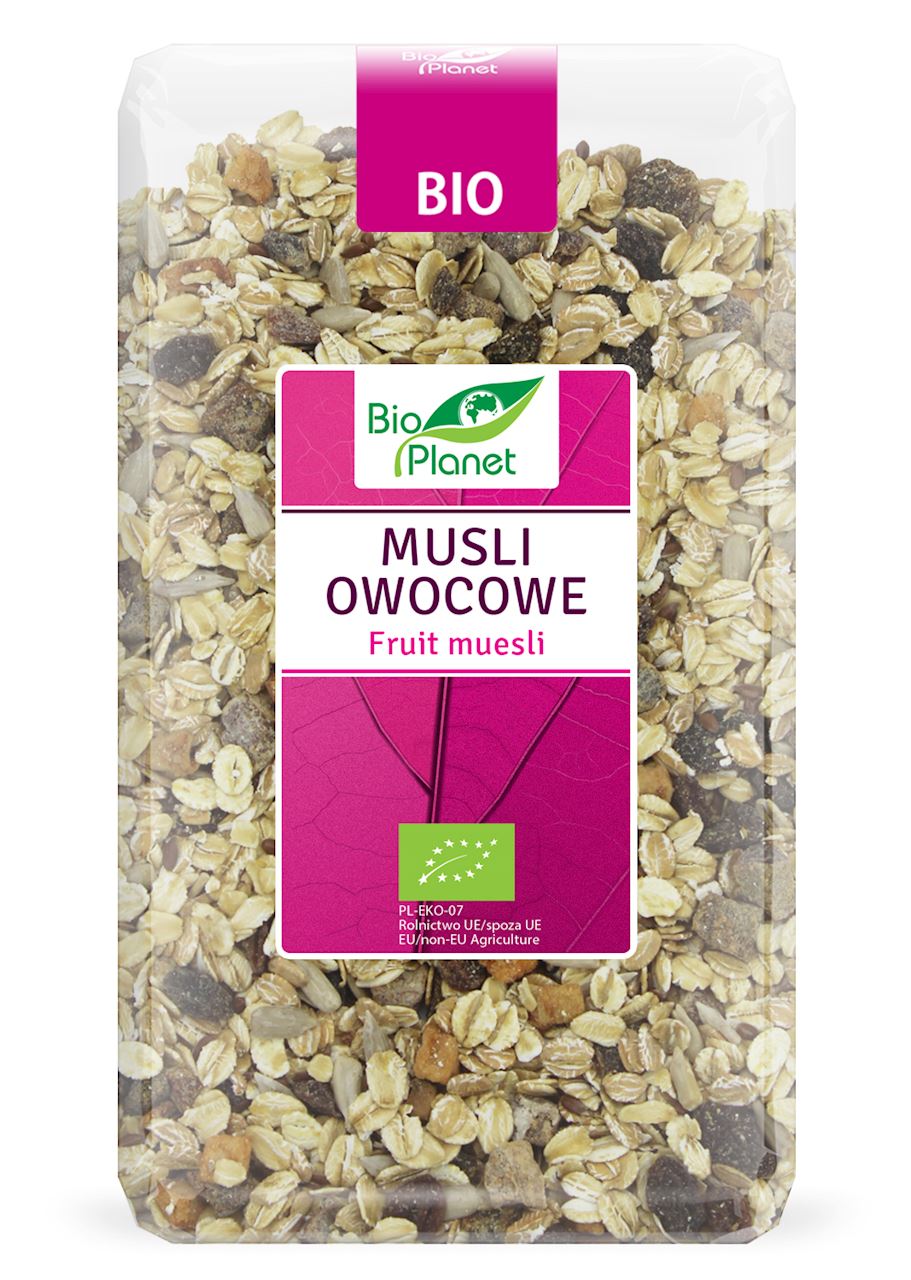 MUSLI OWOCOWE BIO 600 g - BIO PLANET-0