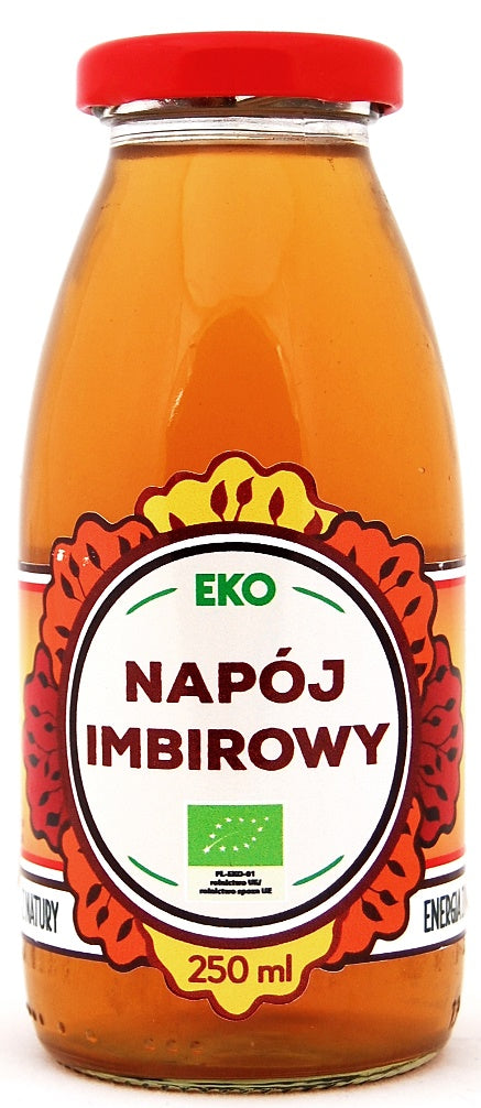 NAPÓJ IMBIROWY BIO 250 ml - DARY NATURY-0