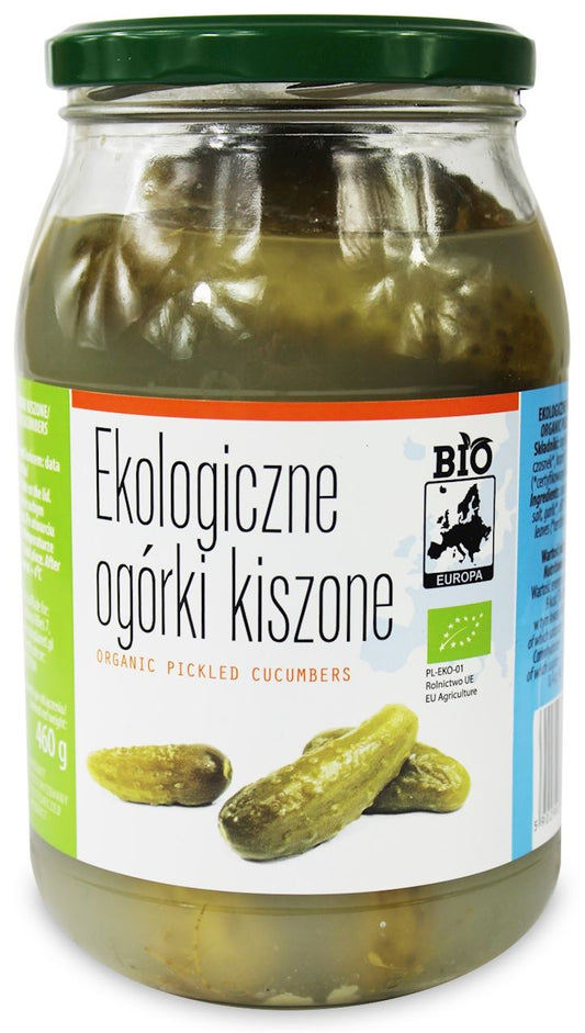 OGÓRKI KISZONE BIO 820 g (460 g) - BIO PLANET-0