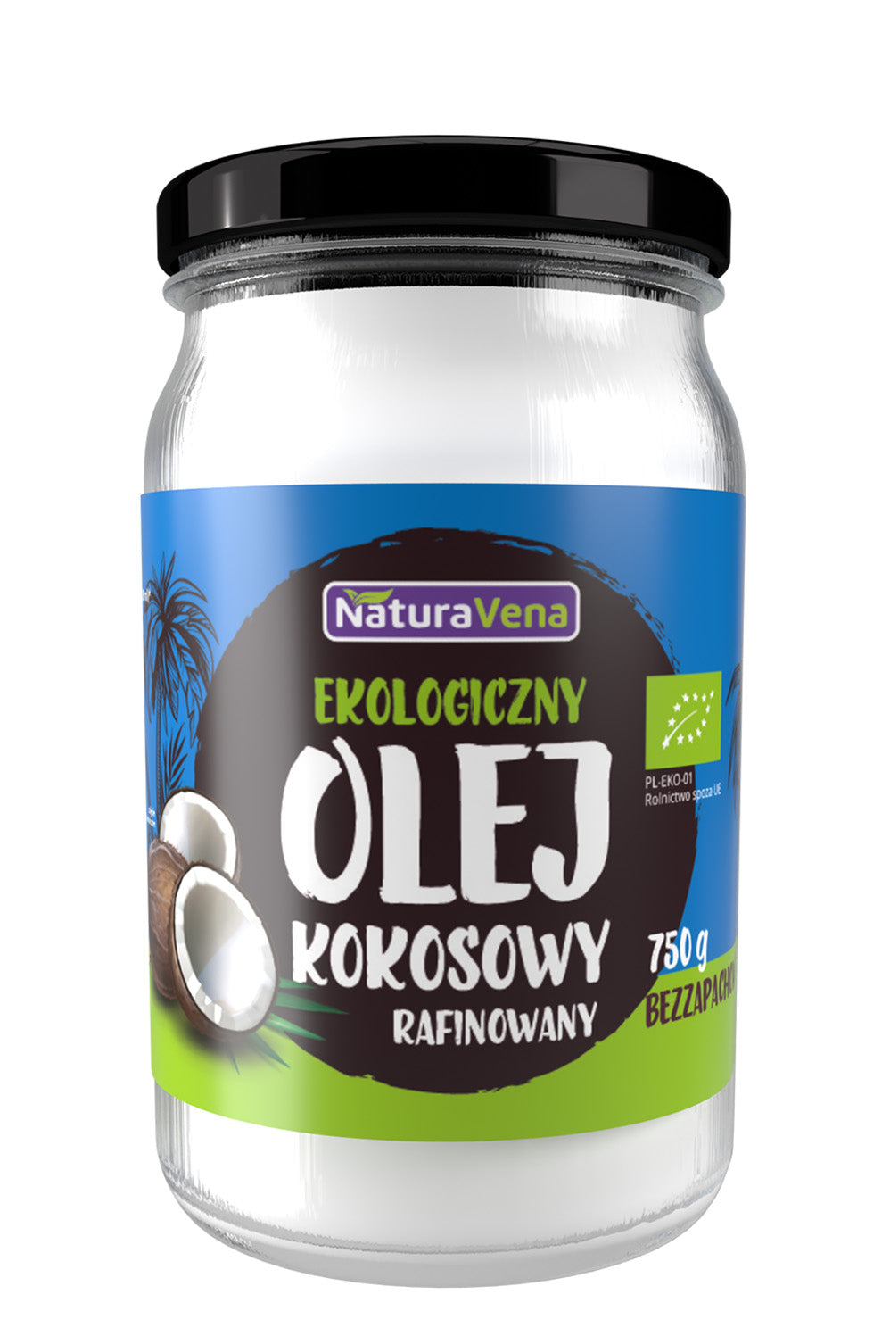 OLEJ KOKOSOWY BEZWONNY BIO 750 g - NATURAVENA-0