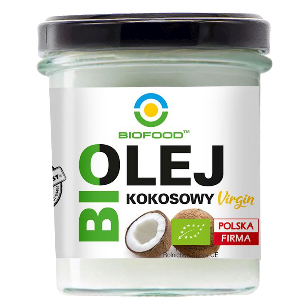 OLEJ KOKOSOWY VIRGIN BIO 260 ml - BIO FOOD-0