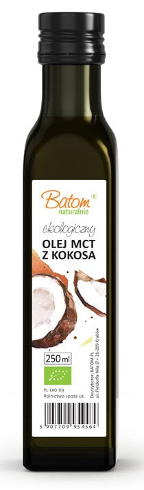 OLEJ MCT Z KOKOSA BIO 250 ml - BATOM-0