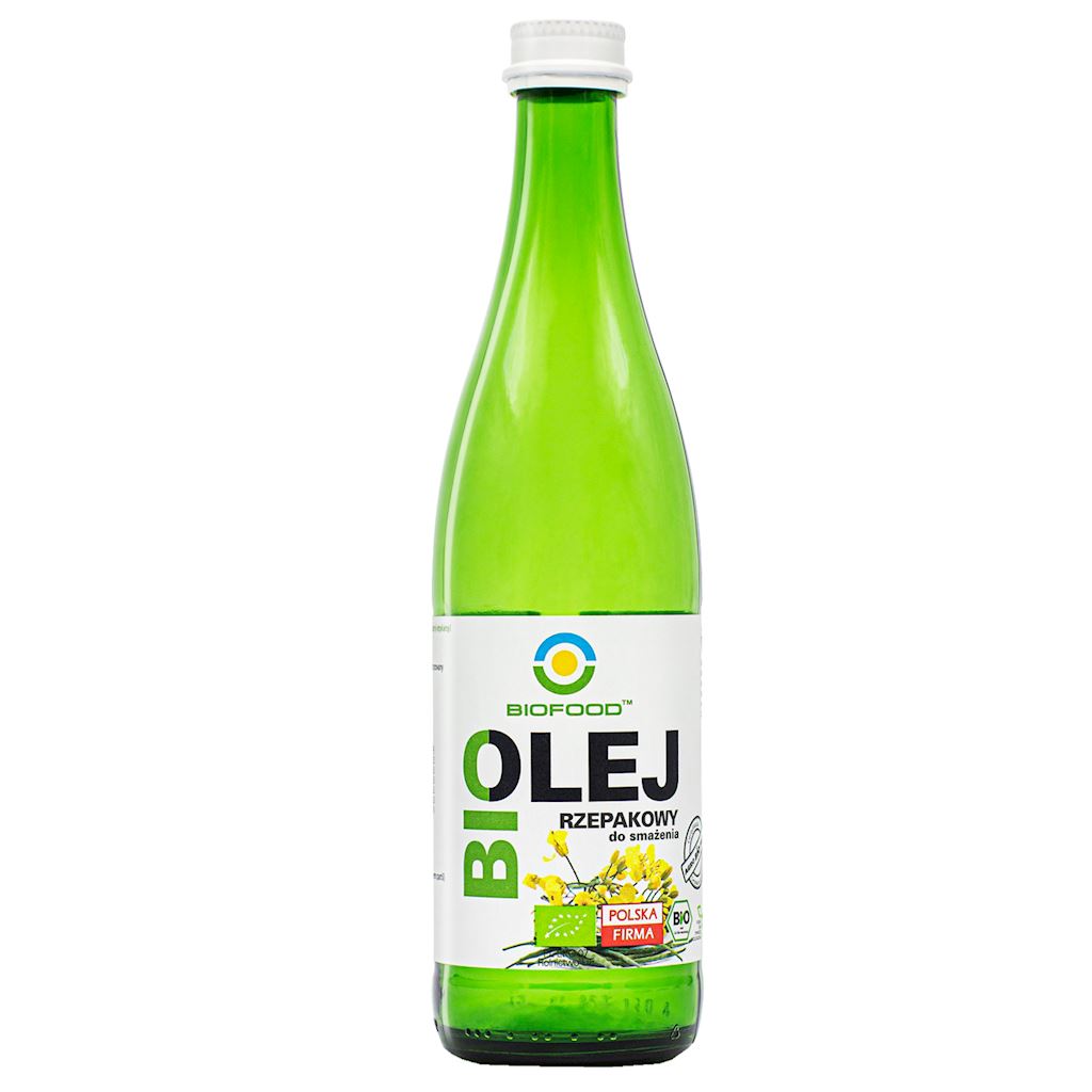 OLEJ RZEPAKOWY DO SMAŻENIA BEZGLUTENOWY BIO 500 ml - BIO FOOD-0